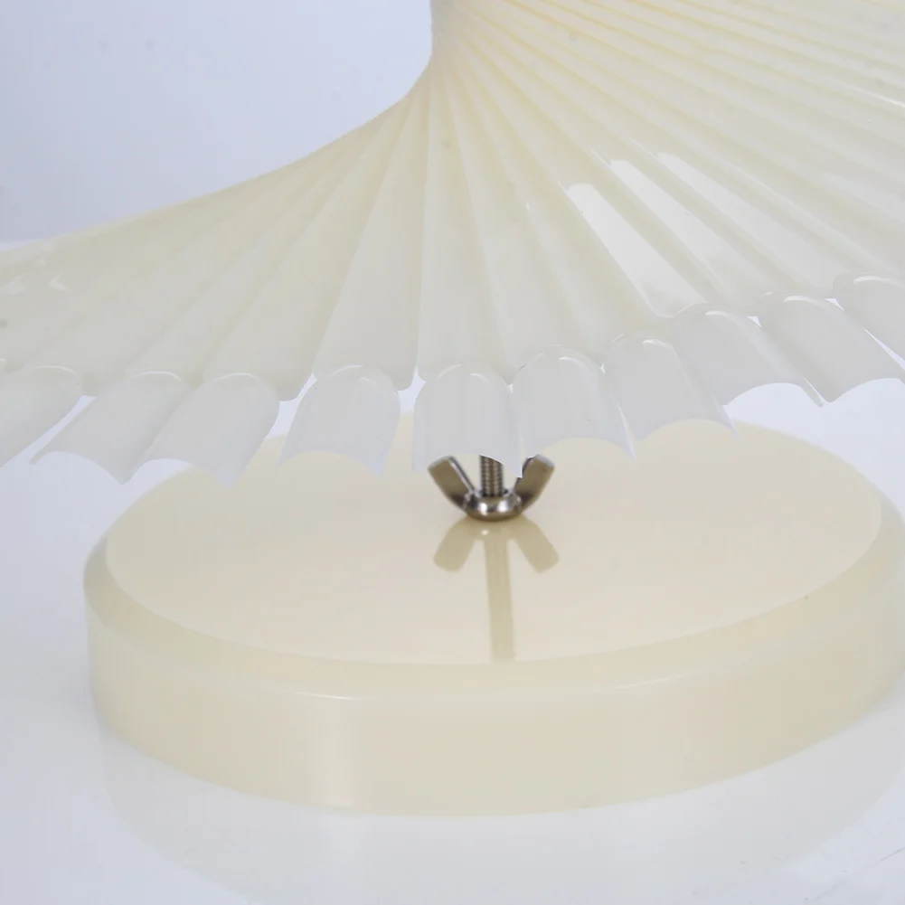 Горячее предложение 120 шт цветной спиральный дисплей Веерная палочка для ногтей