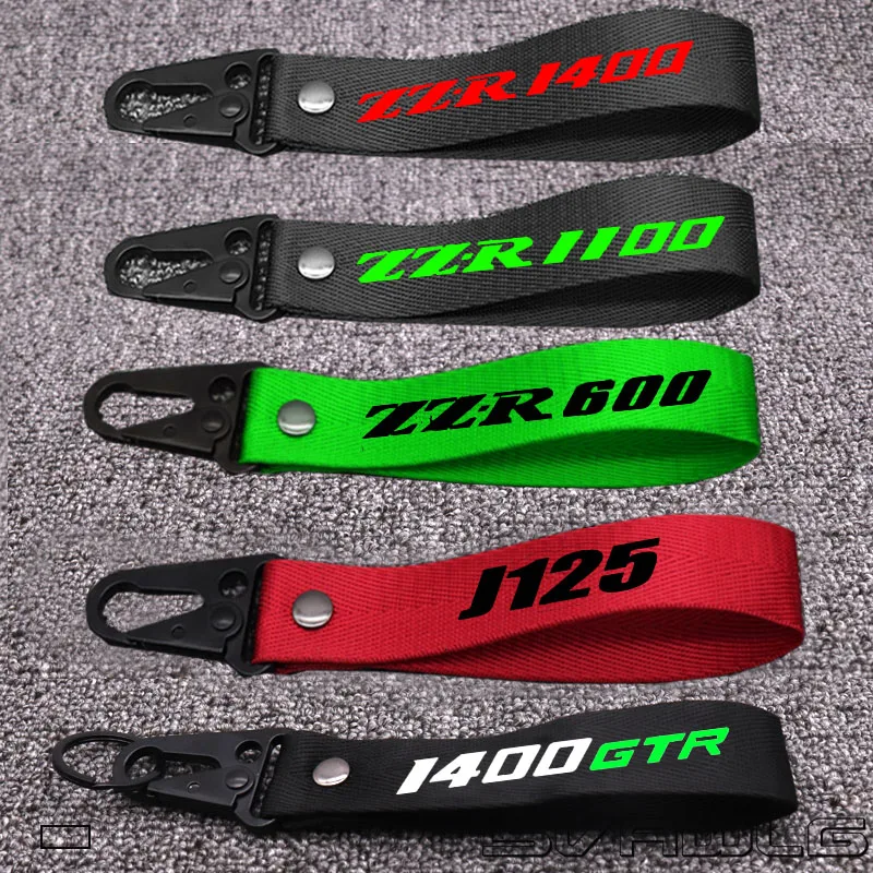 Новый брелок для коллекции ключей Kawasaki GTR1400 ZZR1400 ZZR1100 ZZR600 J125 3D логотип