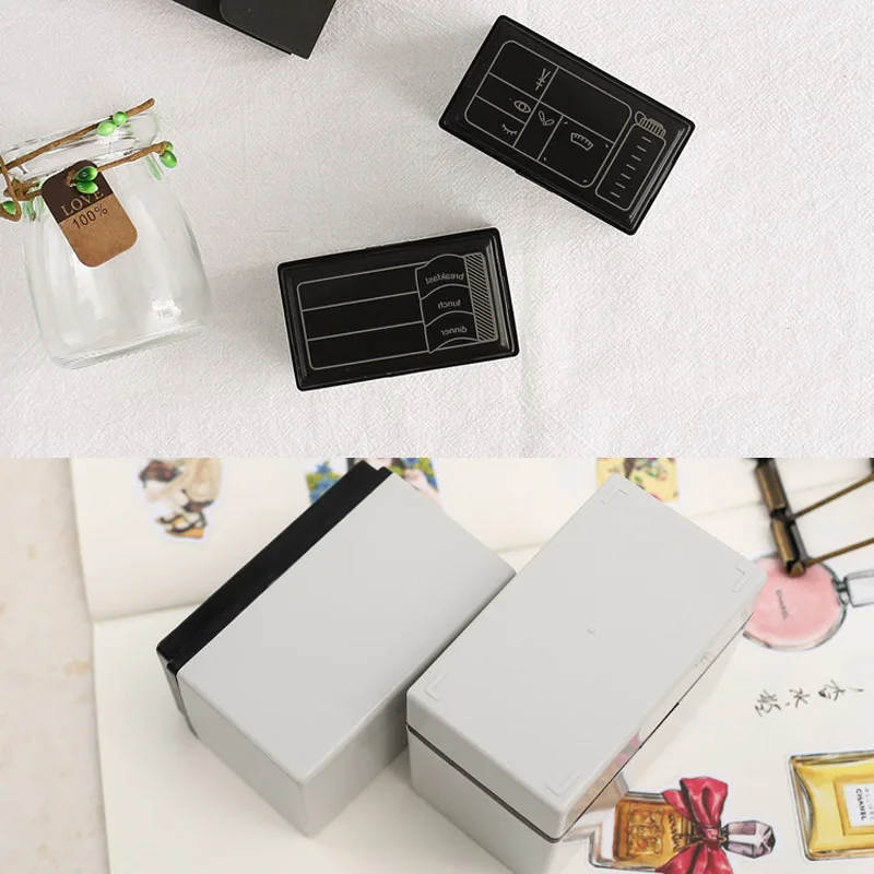 Photosensitive Seal Convenient Lovely Personalized Card Stationery DIY Hand Account Scrapbooking Record Life Self Inking Stamp | Дом и сад