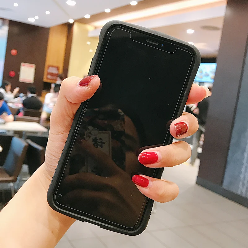 Милый iFace первый для iphone 7 cace гладкий глянцевый силиконовый чехол для телефона задняя крышка для iphone XR XS Max X 10 8 7 6S Plus coque