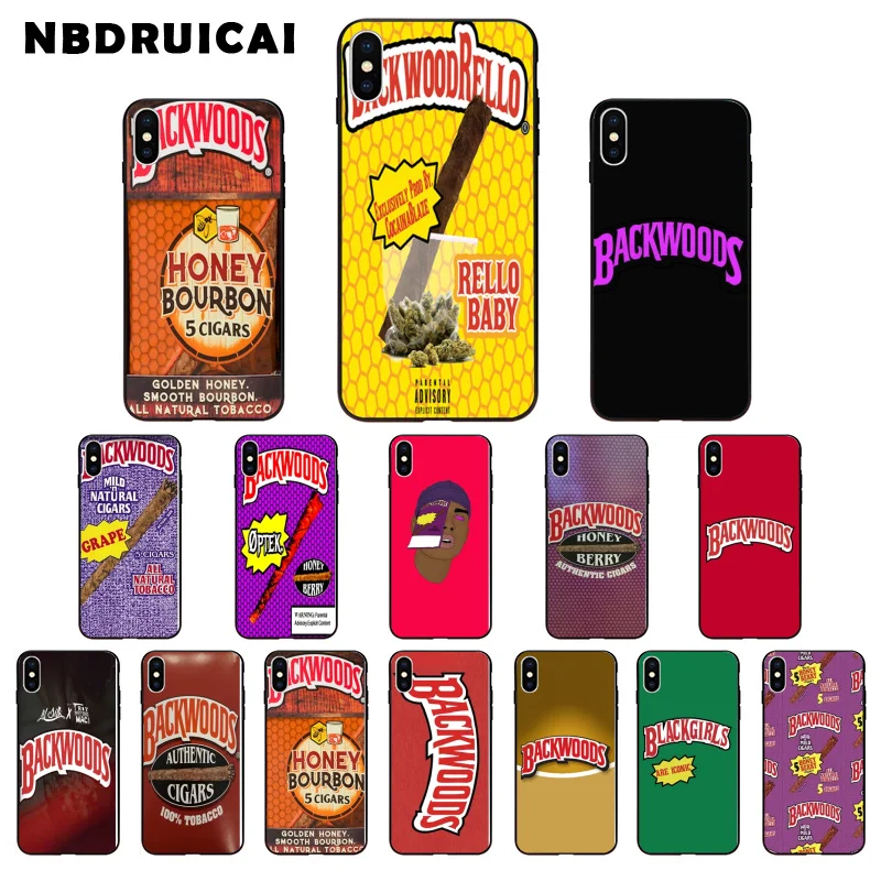 Высококачественный чехол для телефона NBDRUICAI Backwood Honey Berry iPhone 11 pro XS MAX 8 7 6 6S Plus X 5 5S SE