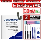 Аккумулятор HSABAT LTF21A 6300 мАч для Letv LeEco Le 22 prole 2Sle S3 X527 X620 X528 X621 X625 X626 X20 X25 X520 X522 X525 X526
