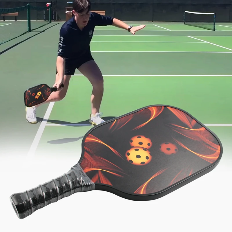 Bumlon портативная ракетка из углеродного волокна Pickleball Paddle графитовая сотовая