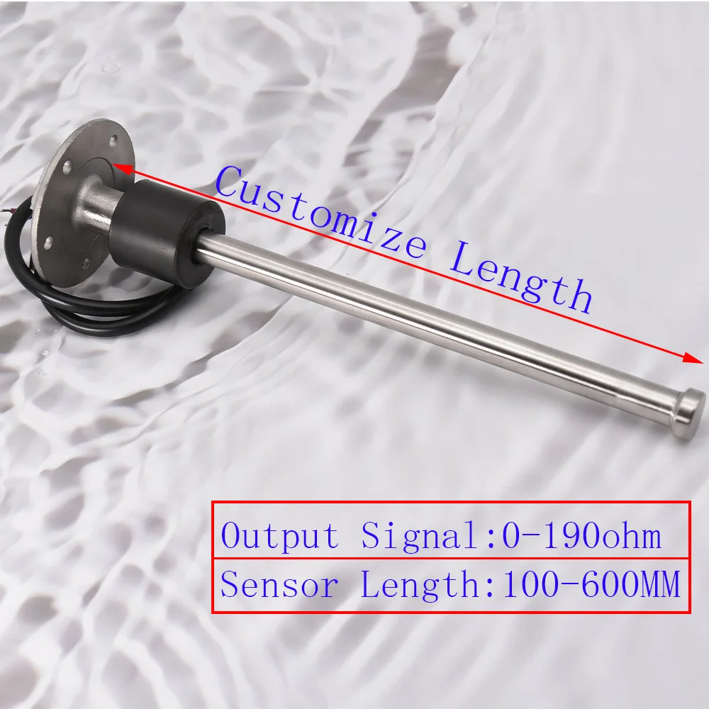 Датчик уровня топлива с датчиком 52 мм 100 125 150 200 250 400 0 ом|Датчики топлива| |