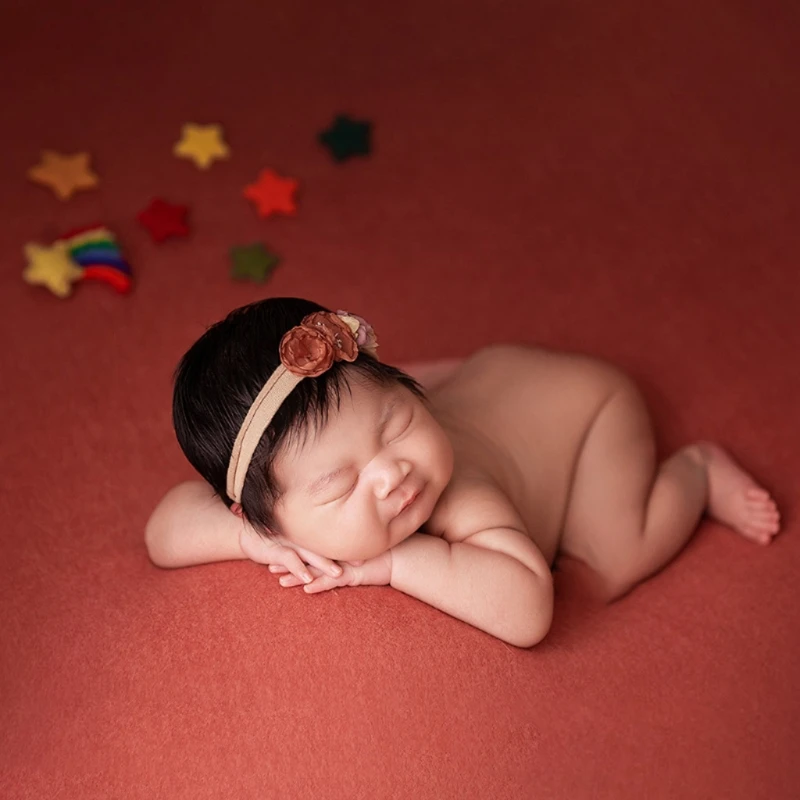 

5/6/9Pcs DIY Handmade Baby Felt Love Heart Stars Ornaments Home Party Decoration