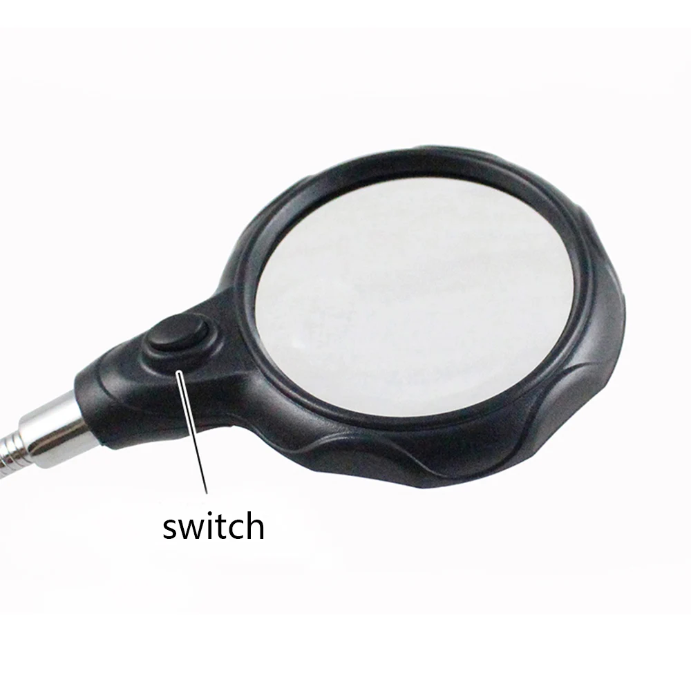 Паяльная подставка сварочный инструмент с увеличительным зажим для стеклянных