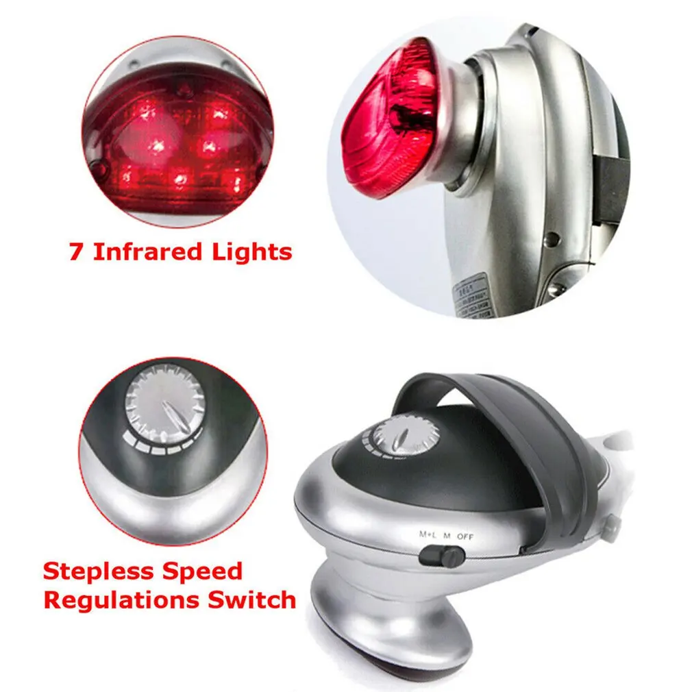 Ручной Электрический подогреваемый массажер для тела инфракрасный шеи спины