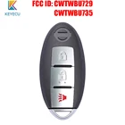 KEYECU FCC ID: CWTWBU729  CWTWBU735 для Nissan Pathfinder Rogue Versa 2007 2008 2009 2010 2011 2012 2013 умный дистанционный ключ ID46