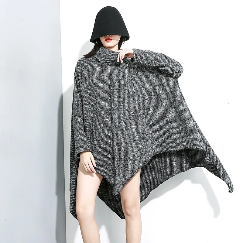 LANMREM 2020 Зимний новый женский пуловер с высоким воротником индивидуальный