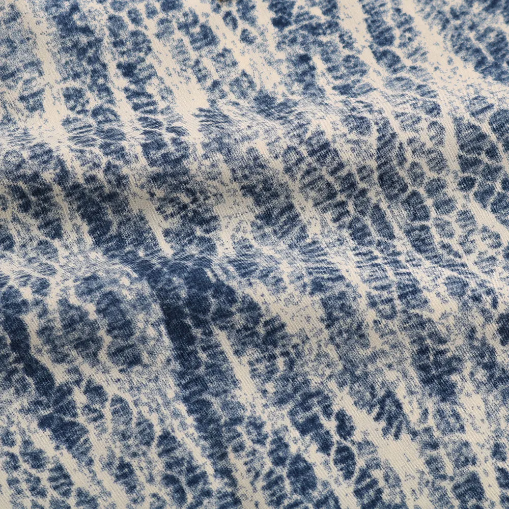 

2021 New Summer Vintage Print Blouse Women Blue Short Sleeve Work Office Shirt Tops Casual Korean Blouse V-Neck Blusas Chic Tops