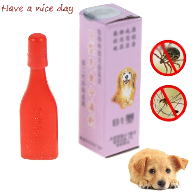 

1PC New Hot Pet & Cat Dog Anti-flea Pest Control Mites Ticks Drops for Puppy Kitten Treatment Keep Hygienism Accessories