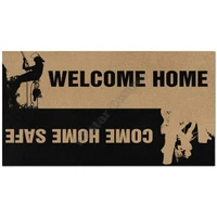 arborist welcome home come home safe 3d all ove printed doormat non slip door floor mats decor porch doormat