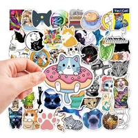 103050pcs cute cat stickers kawaii cartoon animal decals laptop phone scrapbook diary water bottle graffiti aesthetic sticker