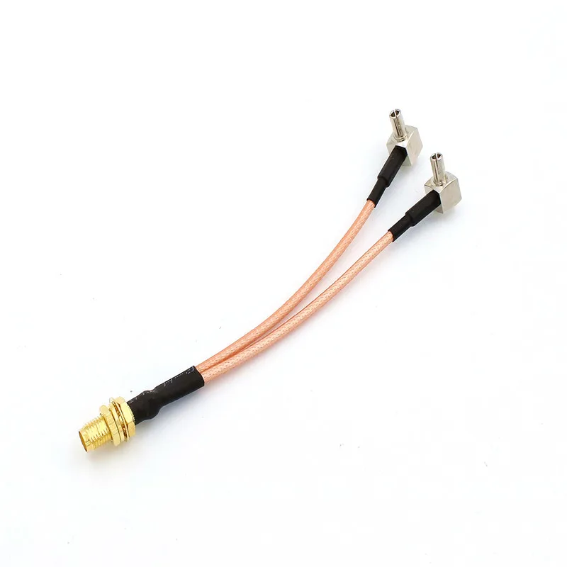 1 шт. SMA Female to TS9 разъем сплиттер комбинированный RF коаксиальный кабель Pigtail