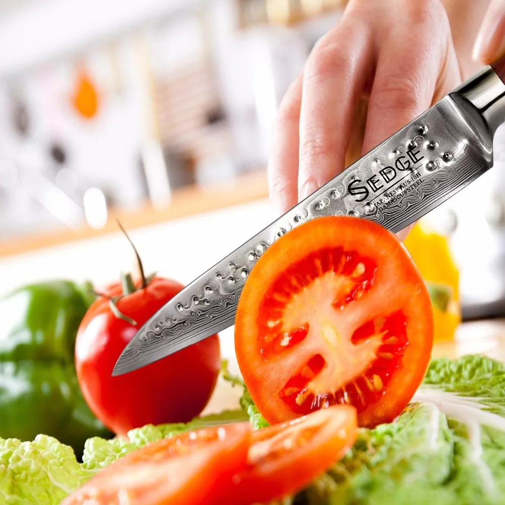 Нож для резьбы по дереву японский нож нарезки из дамасской нержавеющей стали с