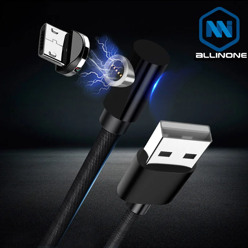 Магнитный кабель Garas Micro USB Type C зарядное устройство QC3.0 быстрая зарядка магнитный 3