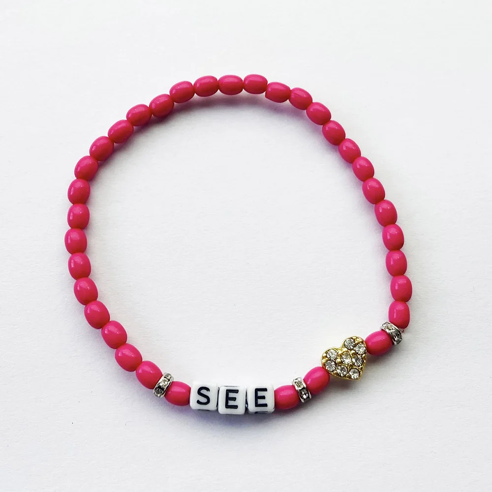 5 шт./компл. Модный богемный яркий акриловый браслет из бусин | Украшения и