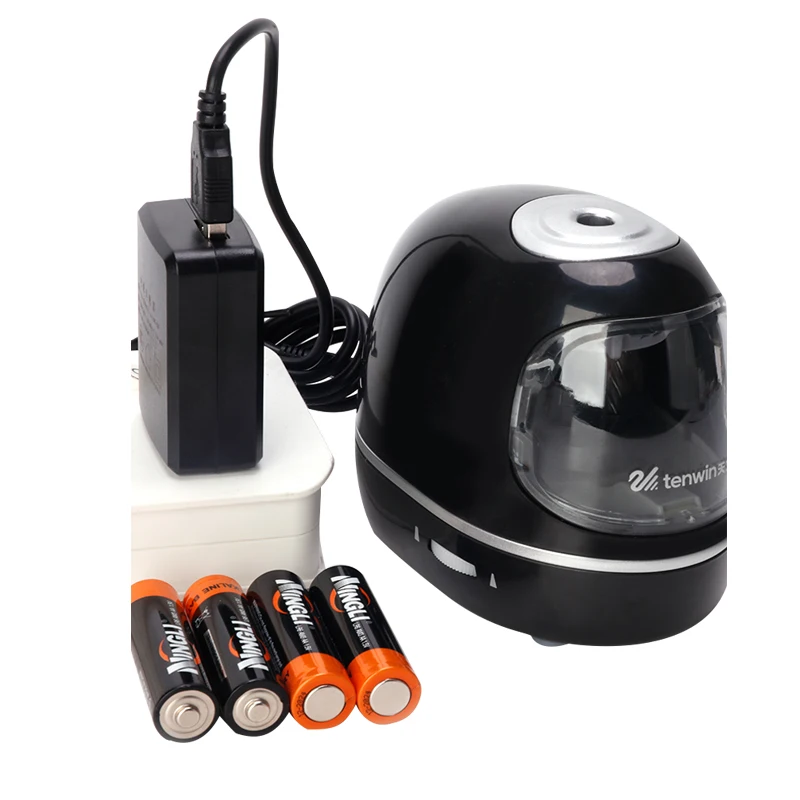 Десять-WIN электрическая точилка для карандашей Сменное лезвие вставной/батарея