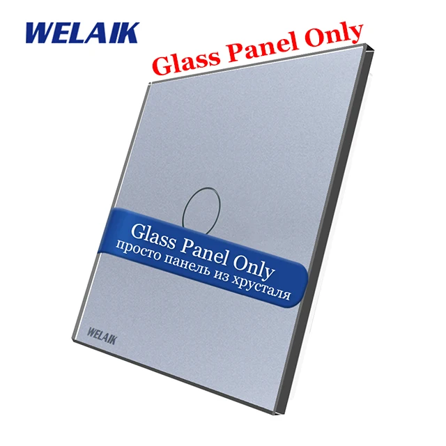 Welaik сенсорный выключатель Комплектующие для самостоятельной сборки Стекло