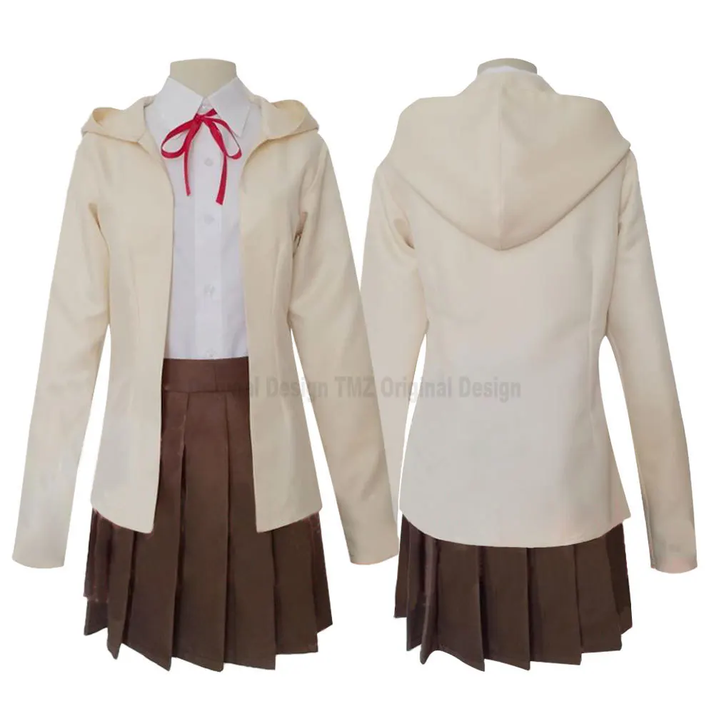 Danganronpa 3 The End of Hope's Peak High School Despair Arc Chiaki Nanami Uniform Short юбка костюм для косплея