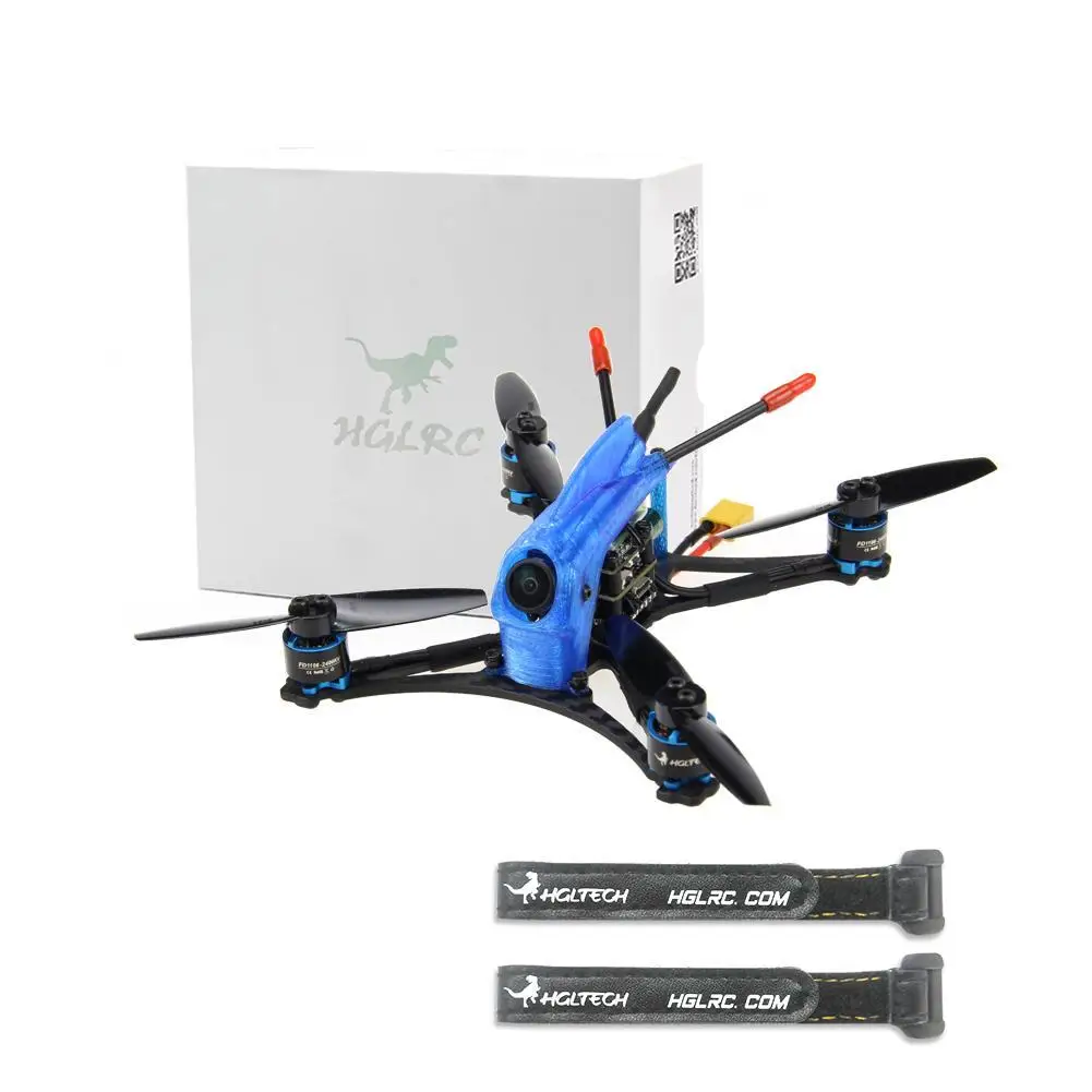 

HGLRC Petrel132 FD411 BLS FD13A 400mW VTX Caddx Turbo Eos FD1106 3800KV 4S 2400KV 6S 3inch Toothpick FPV Racing Freestyle Drone