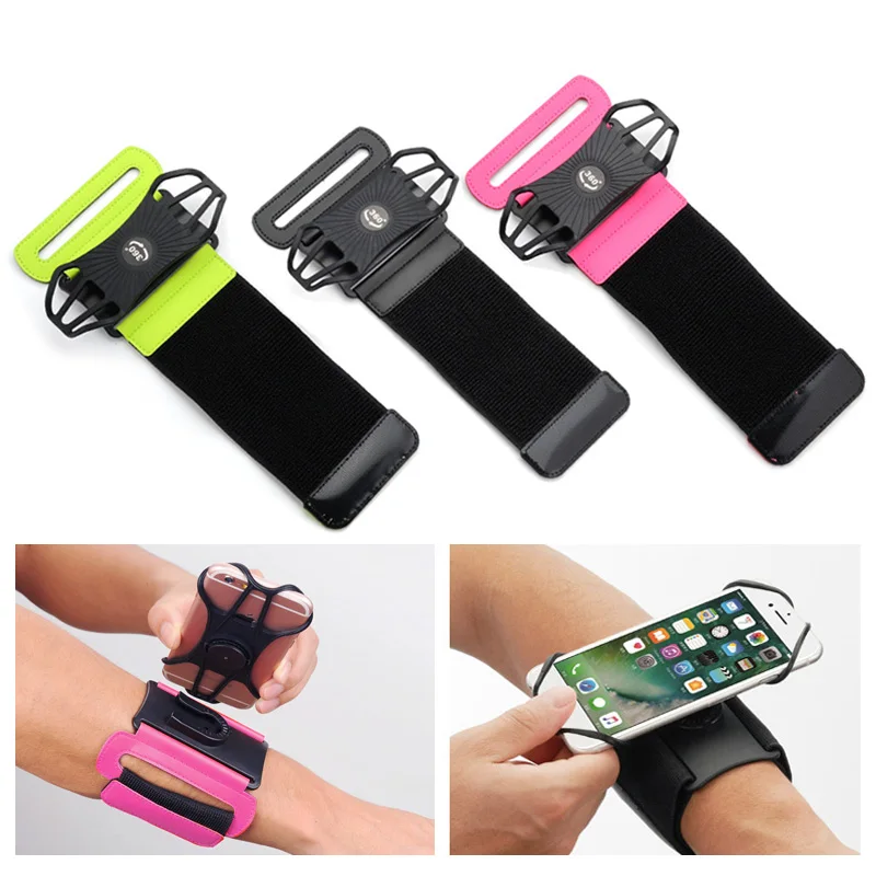 

Removable Armband Holder for Mobile Phone Sport Bracelet Outdoor Wrist Smartphone Stand Arm Band for Samsung Xiaomi Support