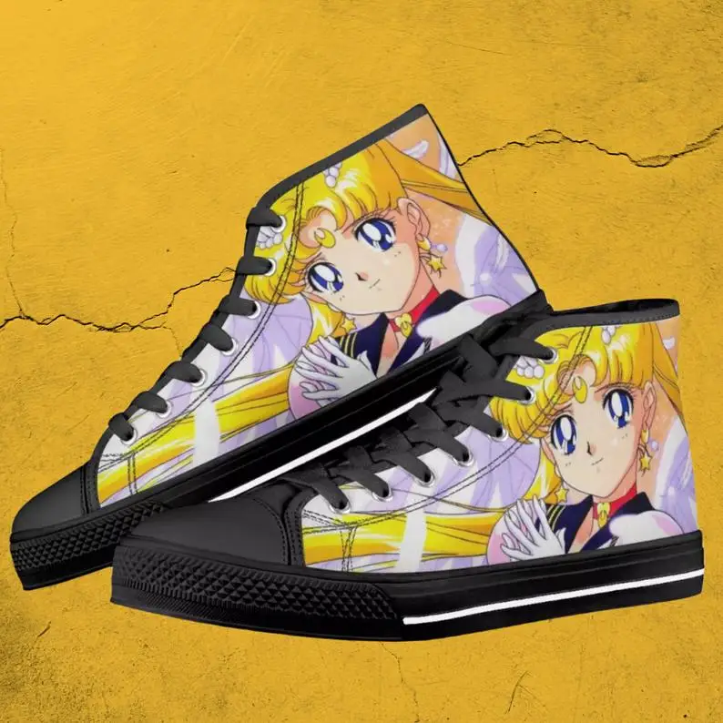 

Sailor Moon shoes. Casual Sneakers Shoes For Man High For Men/high Quality Handiness Light Weight Sneakers