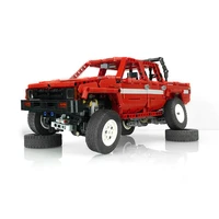high tech rc car classic climbing truck building blocks moc city construction vehicle educational kids toys for boys gift