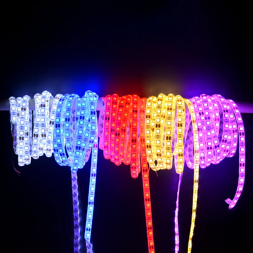 СВЕТОДИОДНАЯ лента SMD 5050 RGB 5 м 300 светодиодов 60 светодиодов/м 12 В для украшения