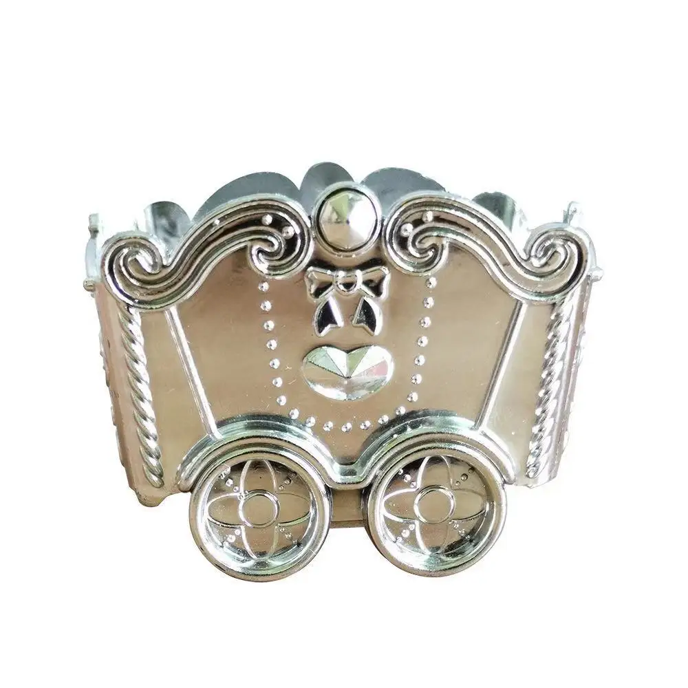 Креативная мини-вагонетка с гальваническим покрытием Золотая и серебряная