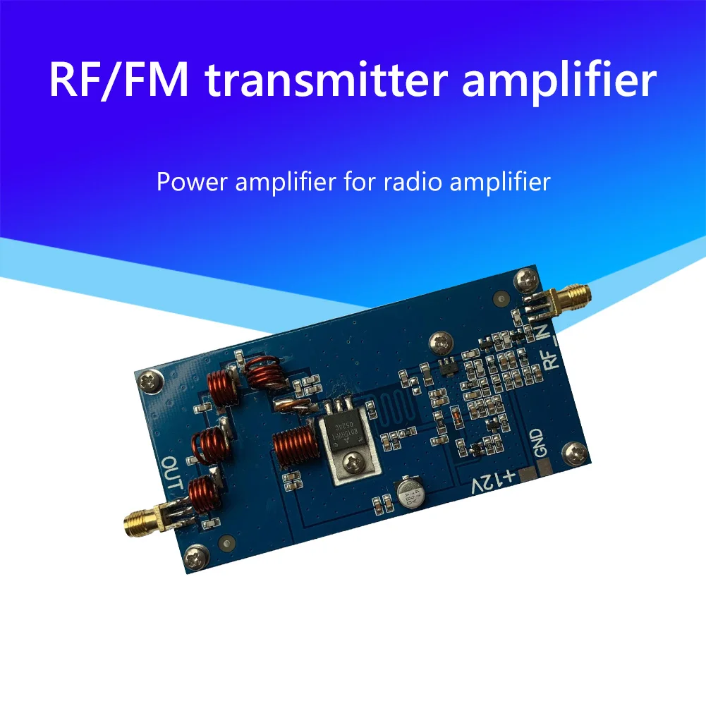 

Усилитель FM-трансмиттера с портом SMA 15 Вт, модуль усилителя мощности 87-108 МГц