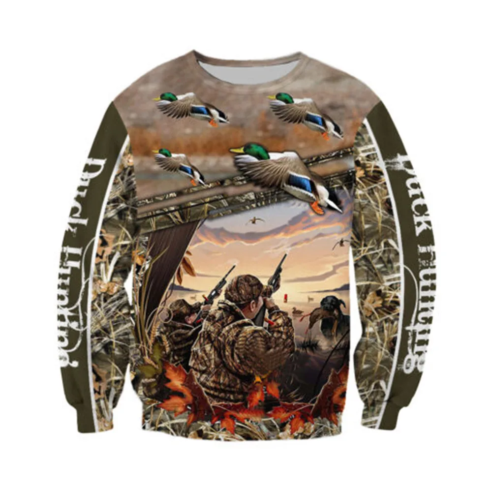 

Duck Hunting 3D Printed Jacket Men/women Harajuku Hoodie Unisex Casual Streetwear Sweatshirt Pullover Sudadera Hombre ZW0334