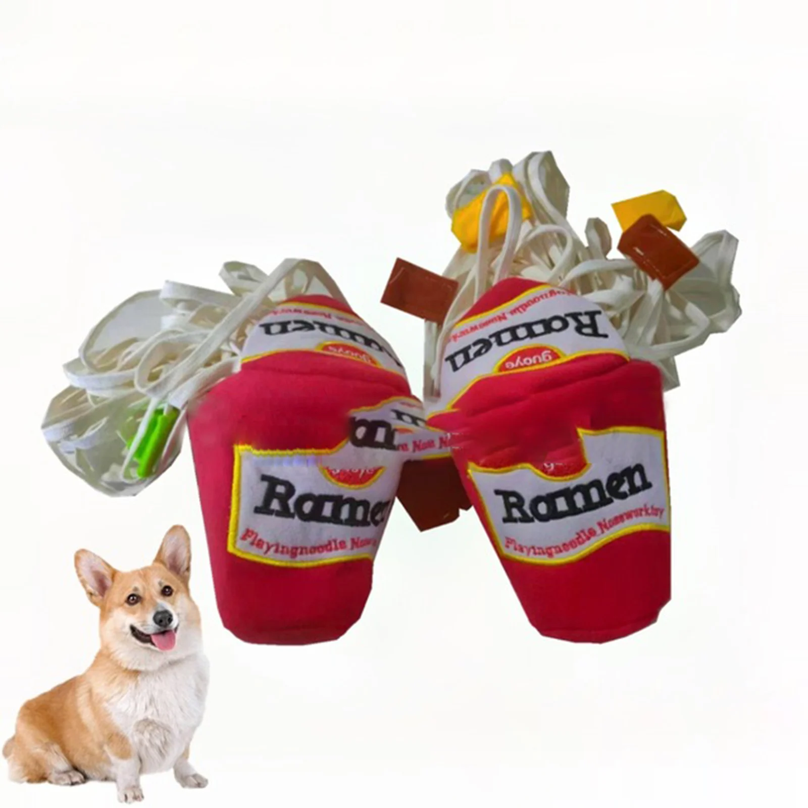 

Dog Ramen Noodle Cup Nose Work Interactive Toy Food Dispensing Toy Hide Treat Sniff Toy For Small Medium Dogs Cat Pet Sniff Toy