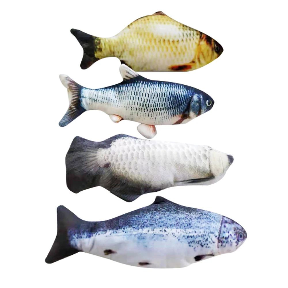 Электронная игрушка для кошек электрическая USB зарядка имитация рыбы игрушки