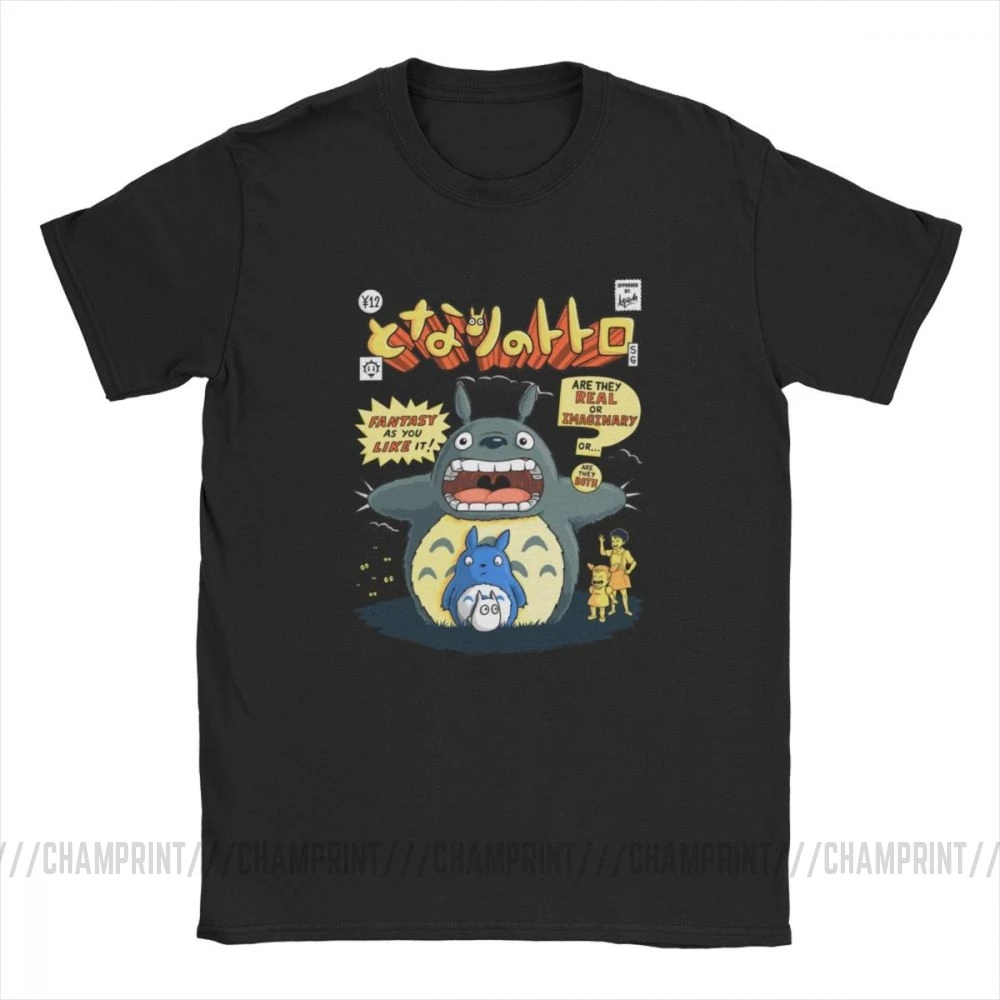 Мужская футболка My Incredible Neighbor Totoro хлопковая одежда повседневная с коротким