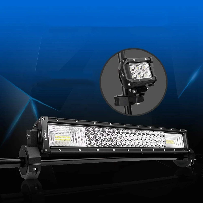 

1set Mounting Bracket Kit LED Off-Road Light Vertical Bar & 4-Pack (Standard) Mounting Bracket Kit LED Off-Road Light