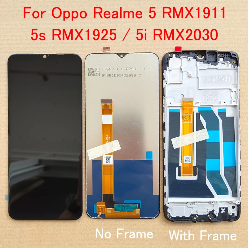 Черный 6 5 Дюймов Тонкий Высококачественный защитный чехол для Oppo Realme RMX1911 / 5s RMX1925