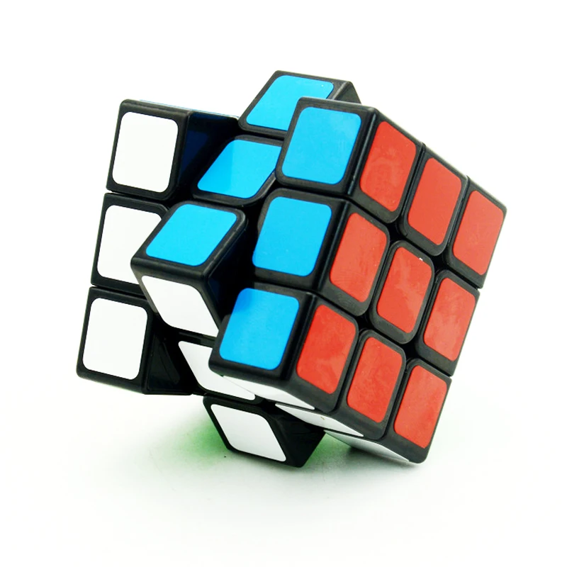 Wdyzd 3x3x3 магический куб профессиональный 5 7 см Черно белый и матовый стикер