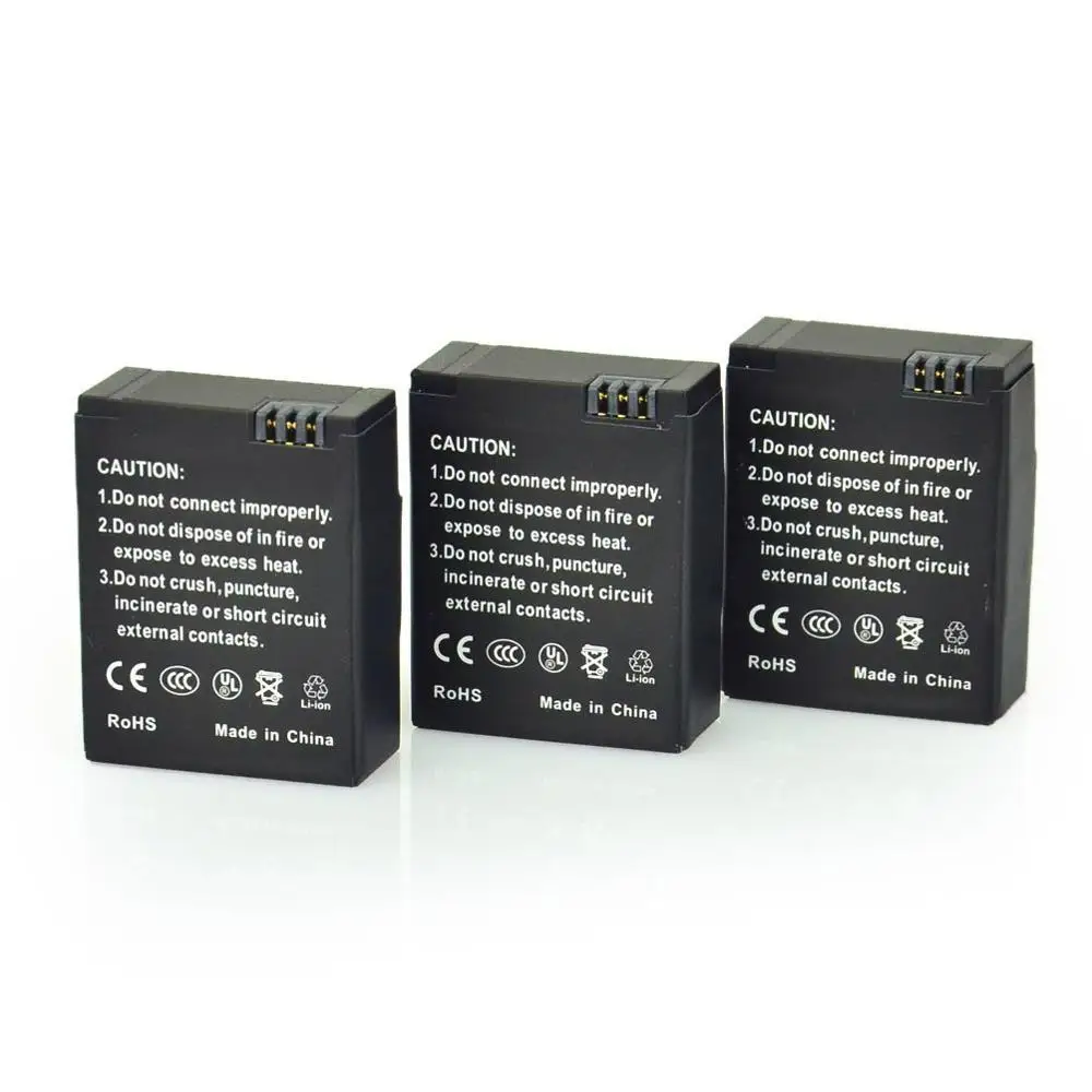 Аксессуары для Gopro. 1600 мАч AHDBT-302 AHDBT-301 AHDBT302 AHDBT301 AHDBT-201 Аккумулятор для GoPro HD HERO3 HERO3+ видеокамеры