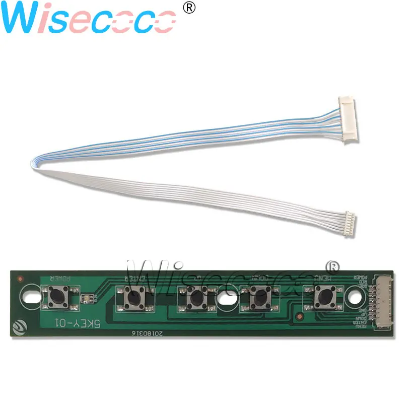 Wisecoco 23,8 дюймов 4K UHD 3840 × 2160 TFT ЖК-панель ips экран с eDP HDMI DP динамик драйвер платы для рекламы дисплей