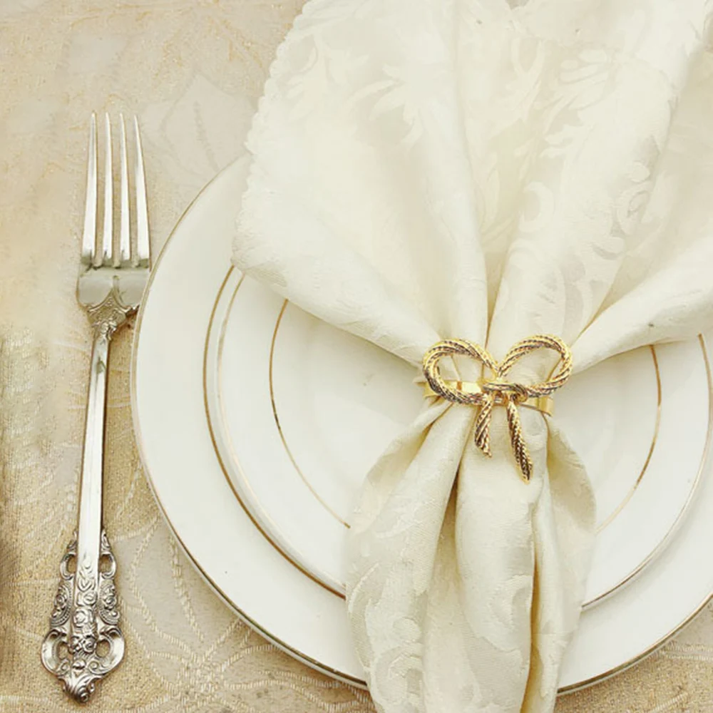 

Napkin Rings For Dinner Parties, Wedding Receptions, Home Party Tableware Decoration