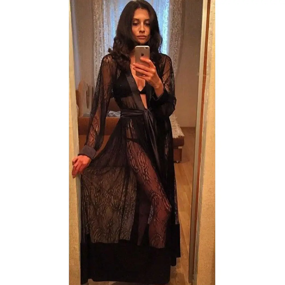 Женское сексуальное нижнее белье ночная сорочка на шнуровке одежда для сна