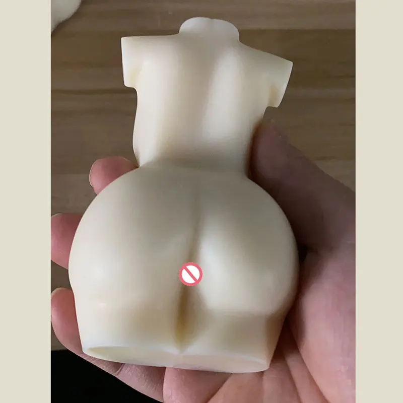 15cm пухлый женского тела лампы в форме свечи прессформы жира для формы телесного