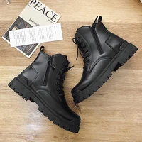 military tactical ankle boots men outdoor pu leather spring man boots us army hunting boots for men shoes casual black boots