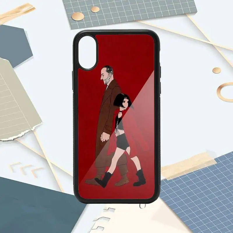 

Leon Matilda Natalie Portman Killer Phone Case PC for iPhone 11 12 pro XS MAX 8 7 6 6S Plus X 5S SE 2020 XR