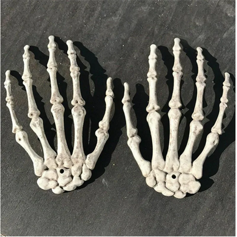 2020 Череп Скелет для рук Хэллоуин Dec модель человеческого анатомического костного