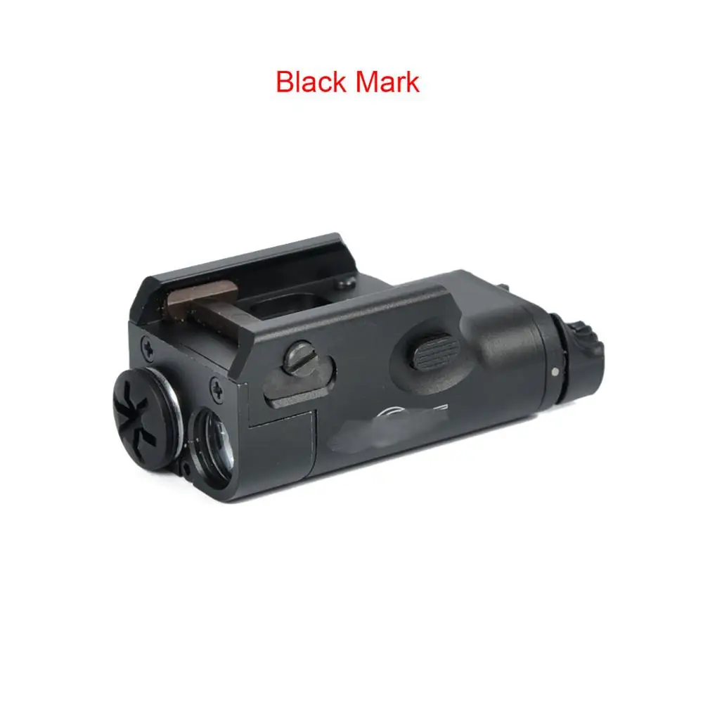 Серый Glock пистолет вспышки светильник светодиодный тактический фонарь флэш-светильник с выпуском 20 мм крепление для пистолета Airsoft для GLOCK 17 18C 19 25 26 - Цвет: Серый