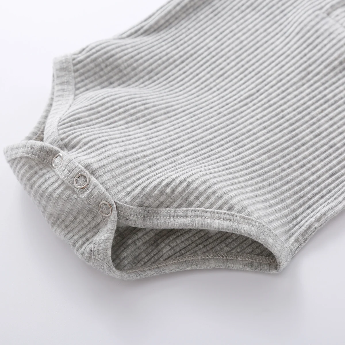 

Infant Baby Knit Outfits Suits Buttons Round Neck Long Sleeve Romper Top + Elastic Long Pants