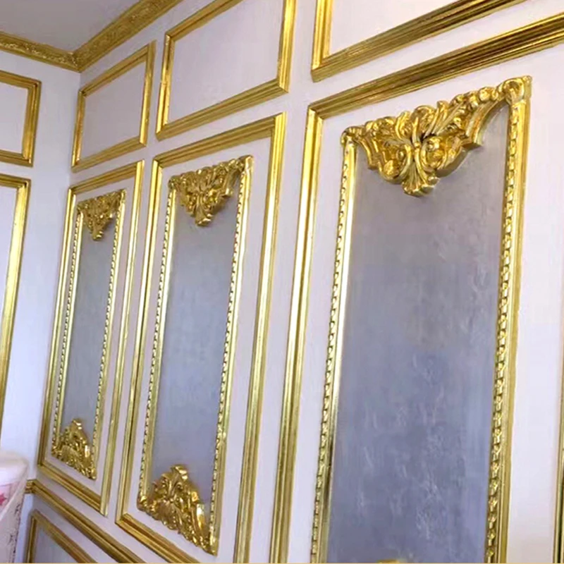 1000 шт. позолоченные листы из фольги в итальянском стиле 14x14 см медные с имитацией