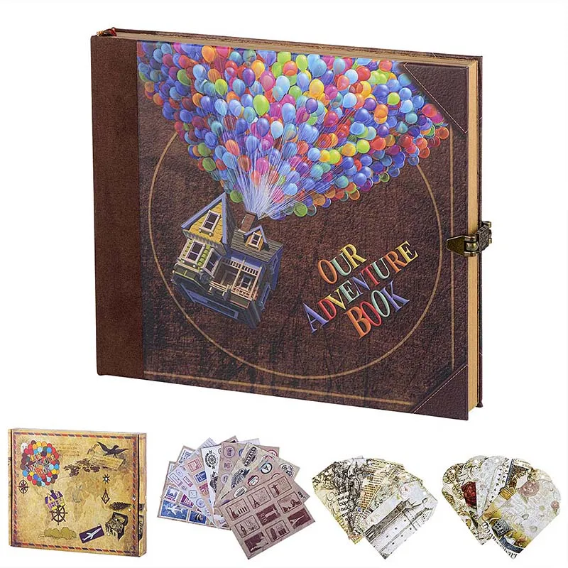 Наше приключение Книги Альбом Свадебный фотоальбом DIY поездка ручной работы из